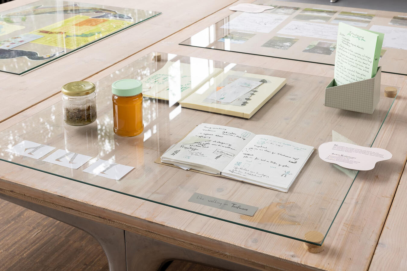 Präsentation im Raum der Theorie und Praxis der Visuellen Kommunikation, © Katharina Jaeger, fotografische Werkstatt