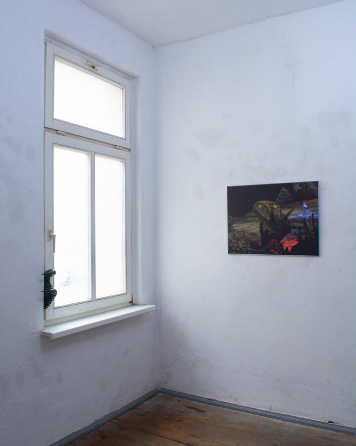 Ausstellungsansicht Salon Similde, Leipzig 2024. Foto: Linus Clostermann