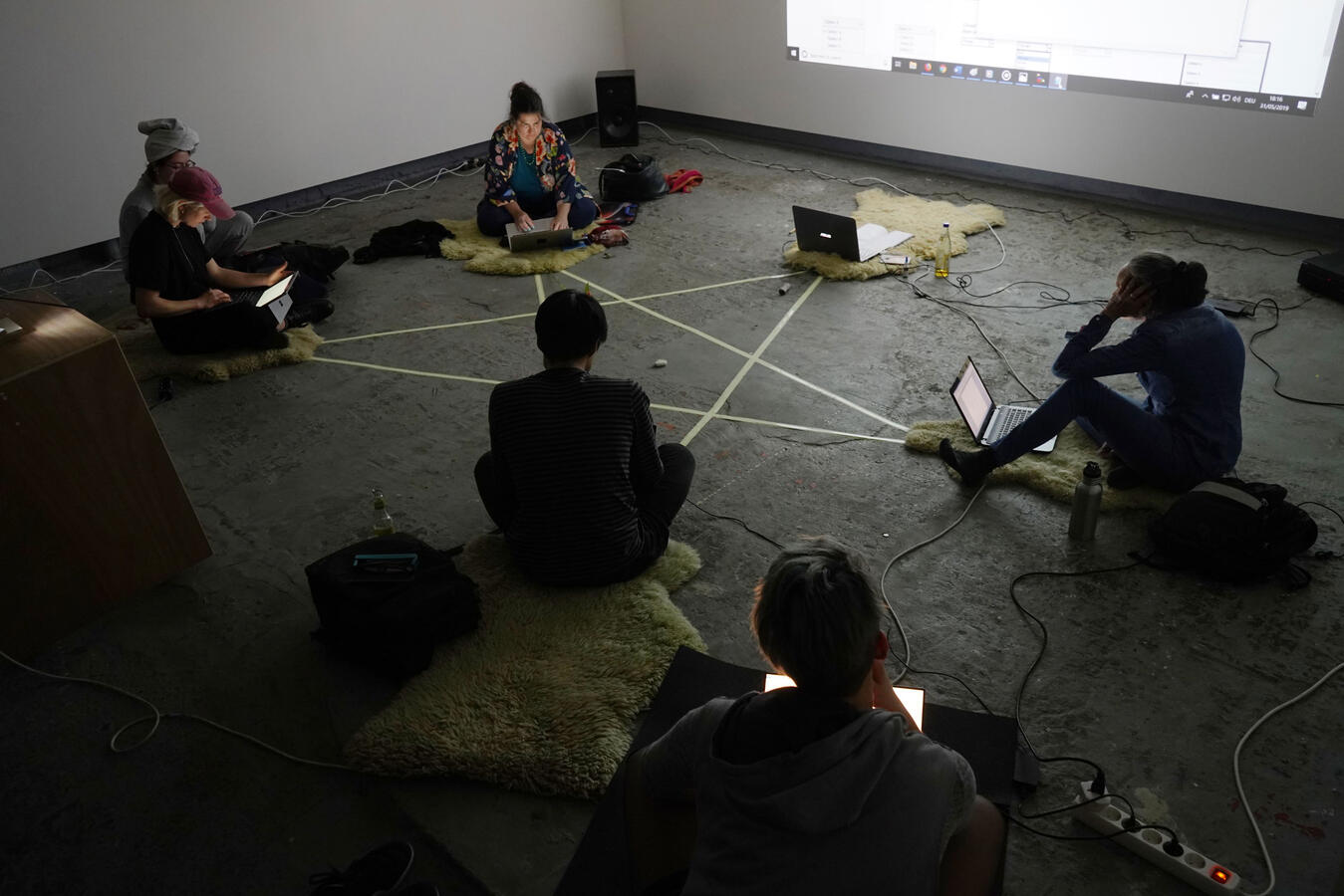 Workshopdokumentation panke.gallery, Foto: Alexia Manzano