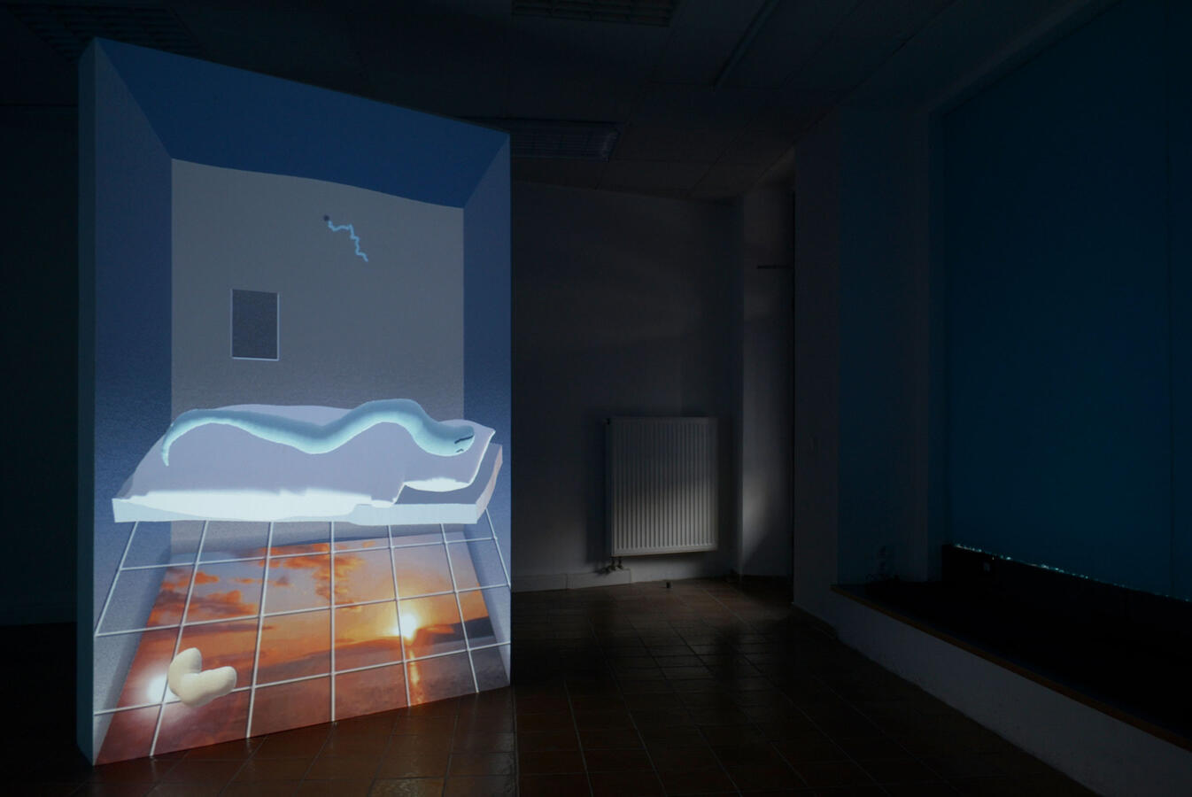 Ausstellungsansicht LAGE, Kassel 2018