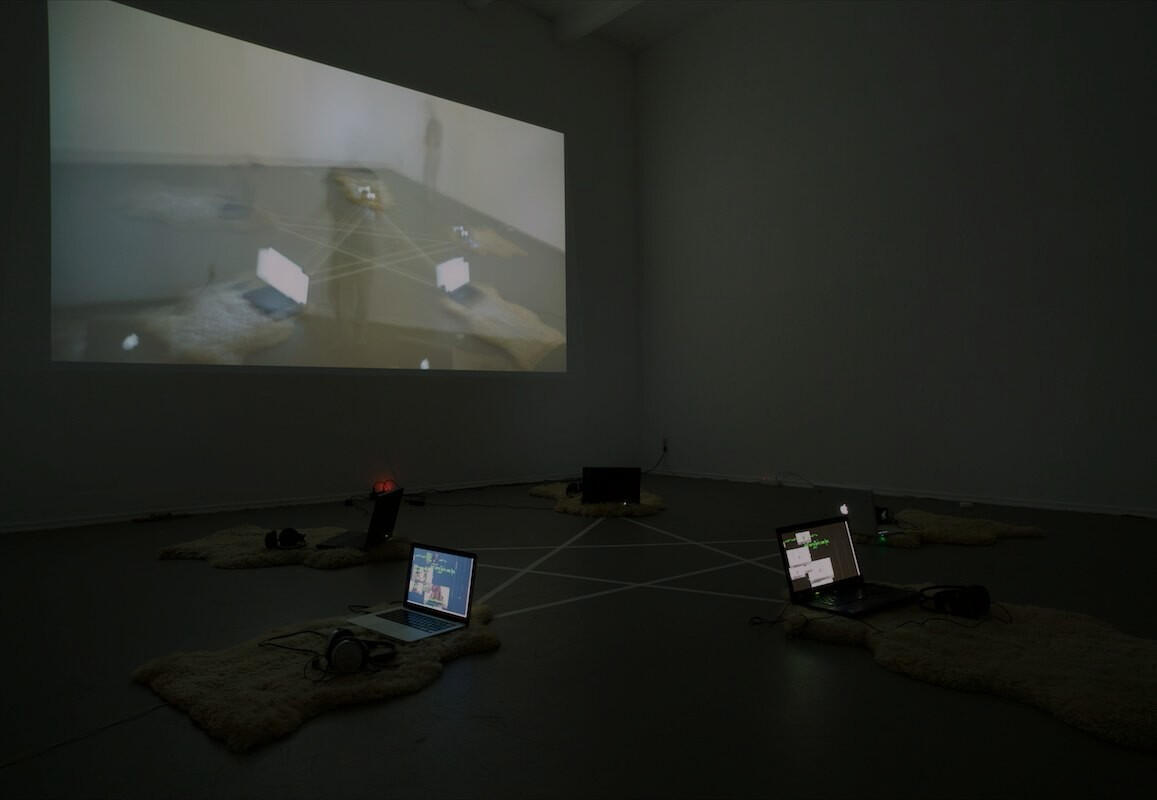 Ausstellungsansicht Stellwerk, Kassel 2017. Foto: Holger Jenss